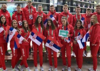 Anja Crevar nosila zastavu na otvaranju OI mladih