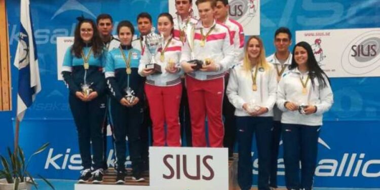 Srbija vicešampion Evropske lige mladih vazdušnom puškom