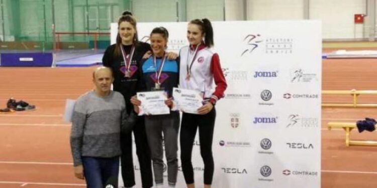 Kristina Gojković – atletičarka koja je osvojila zlato na državnom prvenstvu