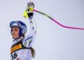 Poslednji spust šampionke na skijama