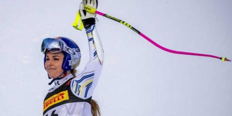Poslednji spust šampionke na skijama