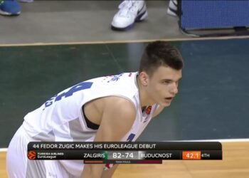 Budućnost dala najmlađeg igrača Evrolige ikada (VIDEO)