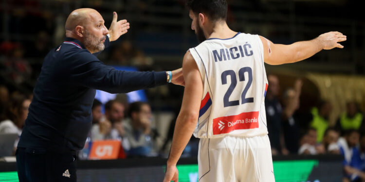 Selektor Đorđević: Teodosić je odmah došao, Micić i Lazić imaju povrede