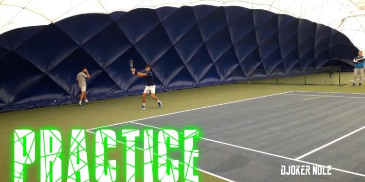 Novak se u Beogradu priprema za dalje uspehe (VIDEO)