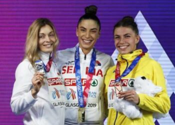 Španovićeva je trostruka uzastopna dvoranska prvakinja Evrope (VIDEO)