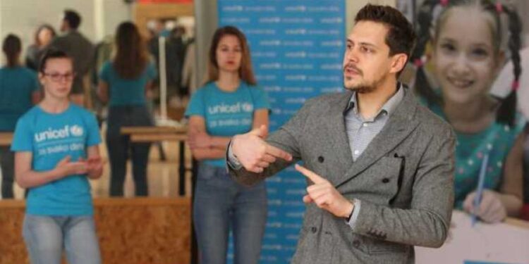Miloš Biković: Druženje sa UNICEF fejserima