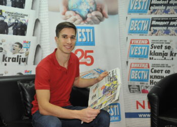 Strahinja Jovančević za “Vesti”: Naučio sam da letim!