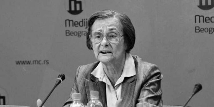 Preminula profesorka Zagorka Golubović