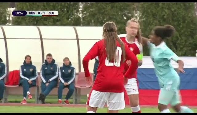 Razračunavanje švajcarske i ruske kadetkinje na utakmici u Staroj Pazovi (VIDEO)