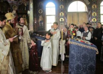 Vladika u Kabramati na Veliku subotu