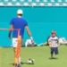 Nole sa Stefanom trenira fudbal (VIDEO)