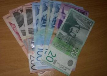 Dinar stabilan, kurs 118,03