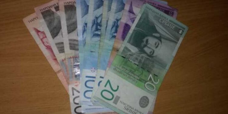 Dinar stabilan, kurs 118,03