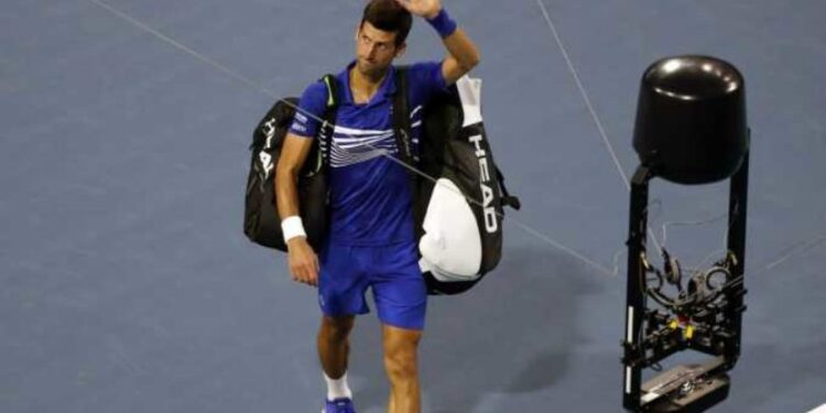 Novak preterao: Rolan Garose, oprosti mi (VIDEO)