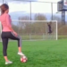 Devojka šutnula loptu, ali nije pogodila šta je htela (VIDEO)