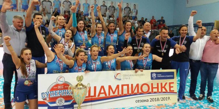 Odbojkašice lajkovačkog Železničara prvi put državne prvakinje