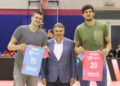 Marjanović i Jokić na meču između Zvezde i Mege (FOTO)