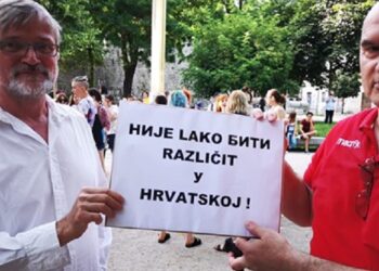 Split: Veteran u majici Crvene zvezde prošetao Paradom ponosa