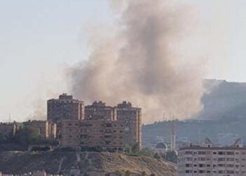 Velika eksplozija u Damasku, zahvaćena i skladišta municije (FOTO)