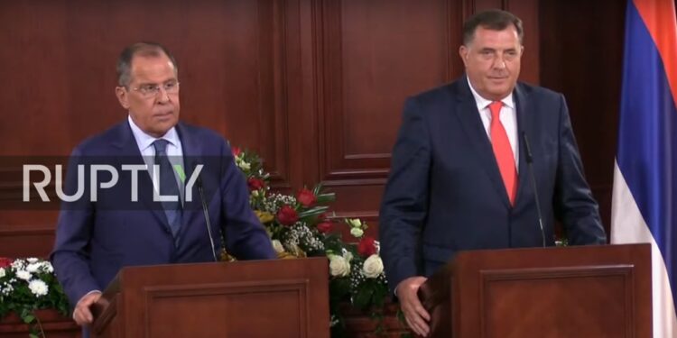 Dodik i Lavrov o stanju u BiH