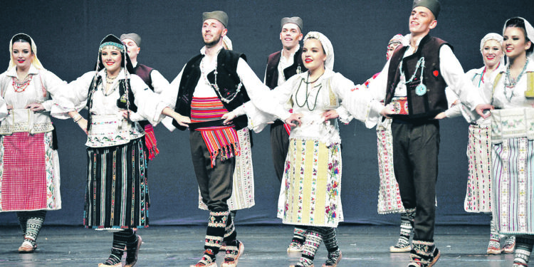 Zapisi sa Evropske smotre folklora: Užičko kolo u Esenu