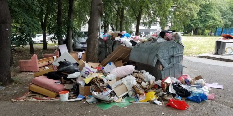 Horor na Novom Beogradu: Đubre zatrpalo vrtić! (FOTO)