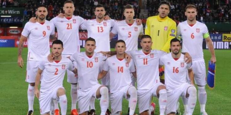Reprezentacija Srbije ima novi plasman na FIFA rang listi