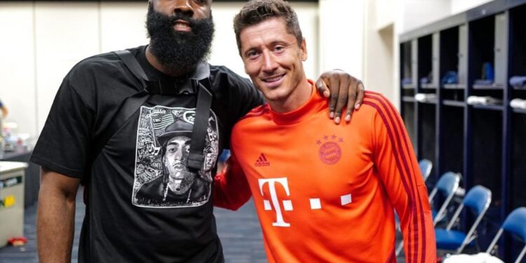 Harden na utakmici Reala i Bajerna (FOTO/VIDEO)