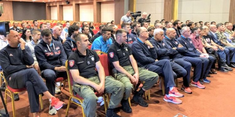 Košarkaši Srbije na Svečanoj akademiji u čast heroja sa Košara