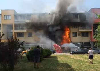 Eksplozije u Sarajevu, gore stanovi (VIDEO)