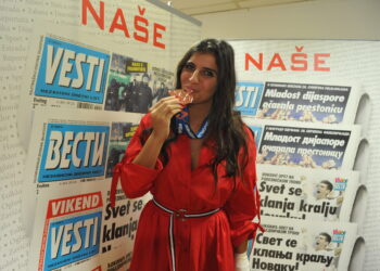 Gost „Vesti“ Ana Dabović: Ponosna na tim!