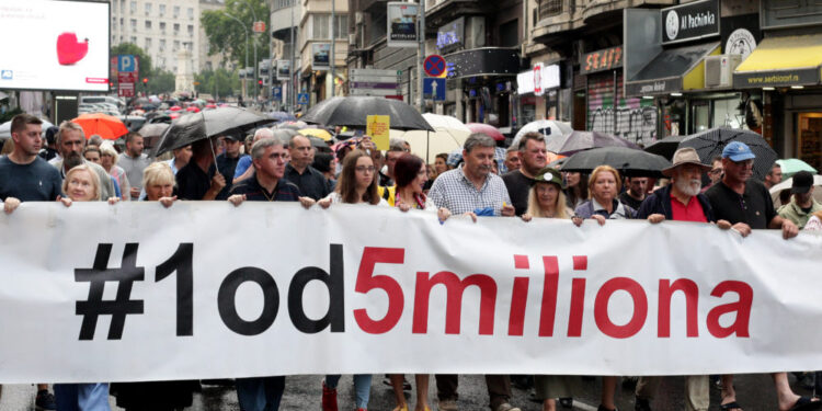 Protest “1 od 5 miliona”: Nema ko drugi da se bori za zemlju osim nas