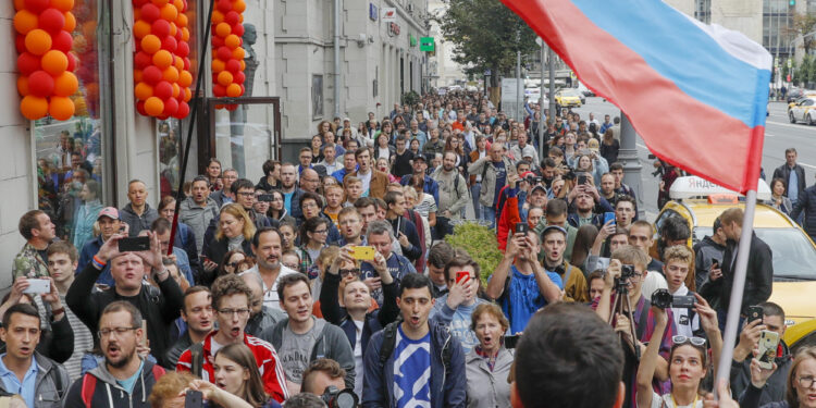 Protest u Moskvi, poruka demonstranata: Putin je lopov