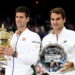 Đokoviću slava u oba prošla finala s Federerom