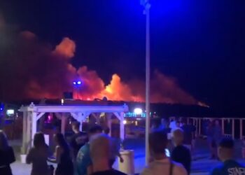 Uzrok požara na plaži Zrće ljudski faktor