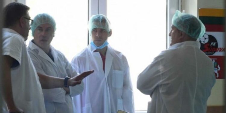 Delegacija Zvezde u poseti Slavickasu
