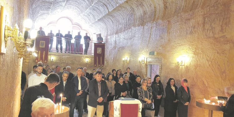 Kuber Pidi: Liturgija u srpskoj svetinji ispod zemlje