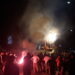 Karneval: Nije tenk, ali oklopno vozilo jeste. I na njemu Zvezdini igrači (VIDEO/FOTO)