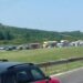 Kilometarske kolone na auto-putu Beograd-Niš, gori automobil