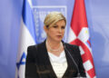 Kitarović ponovo o “velikosrpskoj agresiji” na Hrvatsku