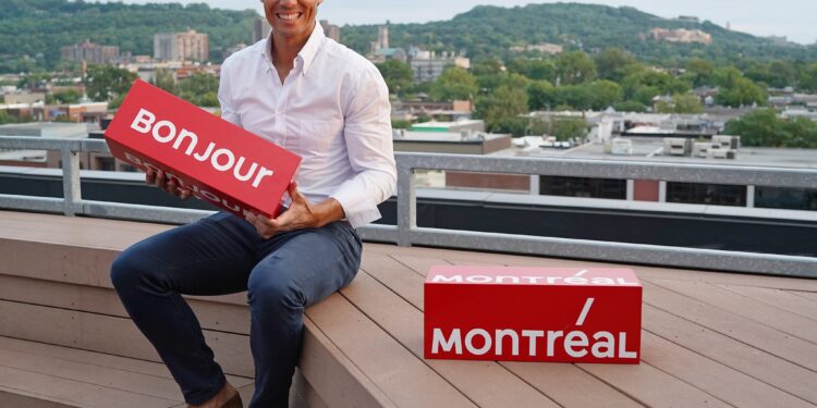 I Lajović s devojkom Lidijom kaže “bonžur Montreal”