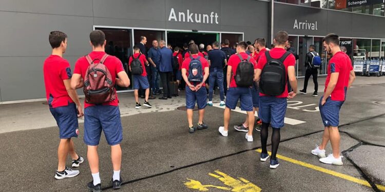Zvezda stigla u Bern (FOTO)