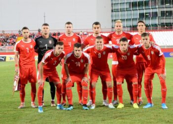 Prvi bod Srbije u meču protiv Letonije