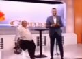 Urnebesno: Džej Ramadanovski pao sa stolice u emisiji uživo (VIDEO)
