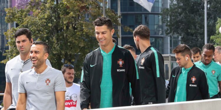Beogradsko prepodne ozarilo Portugalce i Kristijana Ronalda (FOTO)