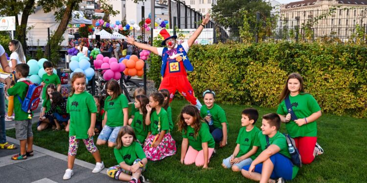 Maskenbal za decu na Sava Promenadi