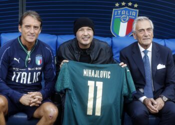 Reprezentacija Italije ugostila Sinišu Mihajlovića