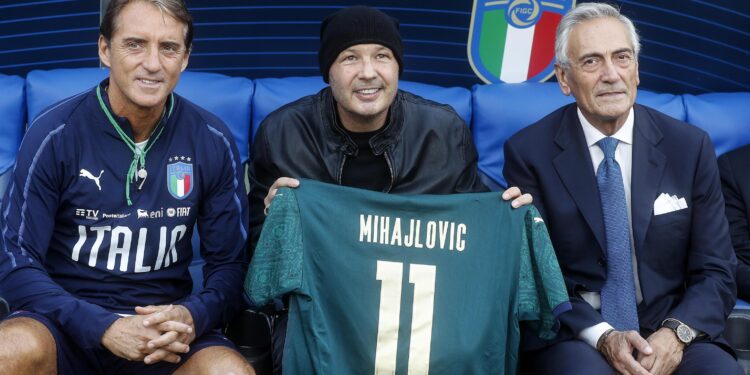 Reprezentacija Italije ugostila Sinišu Mihajlovića