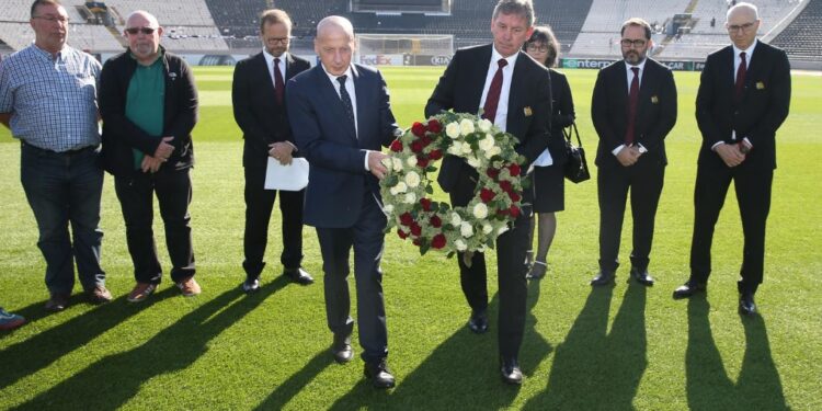 Na stadionu Partizana održana komemoracija žrtvama tragedije u Minhenu