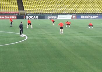 Fudbaleri Srbije odradili su prvi trening u Litvaniji (VIDEO)